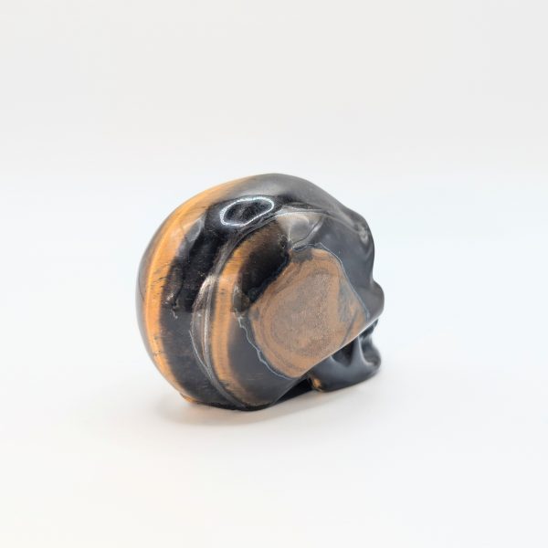 Crâne 50mm Œil de Tigre – Image 2