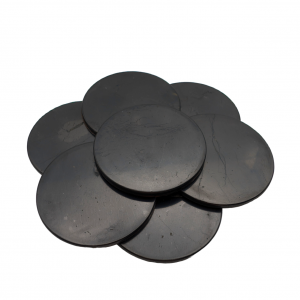 Plaque téléphone 40mm Shungite