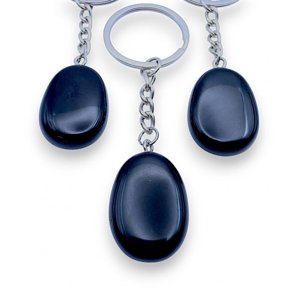 Porte clés Obsidienne Noire – Image 2