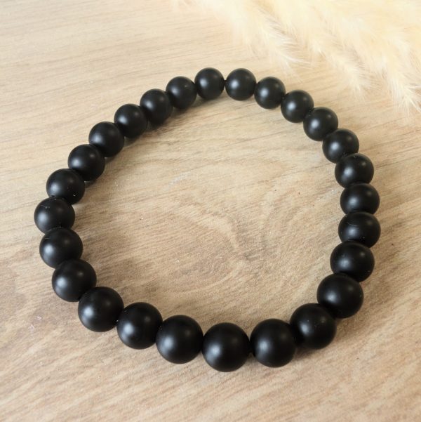 Bracelet Onyx mat 8mm