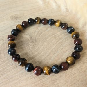 Bracelet 3 yeux 8mm