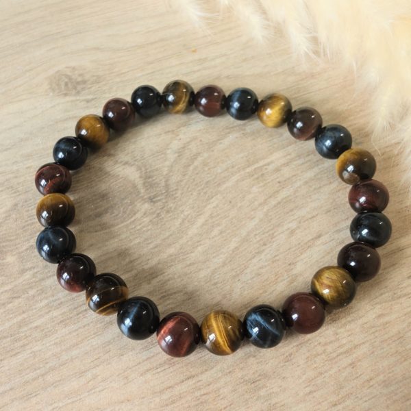 Bracelet 3 yeux 8mm