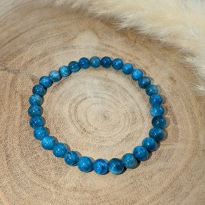 Bracelet Apatite Bleue 6mm