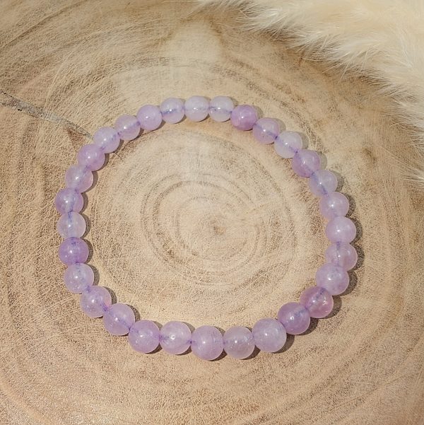 Bracelet Améthyste Lavande 6mm